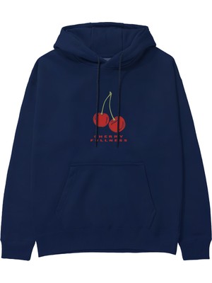 The Lucid Lab Cherry Fullness Hoodie - Lacivert