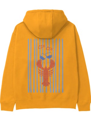 The Lucid Lab Cın Cın Hoodie - Turuncu