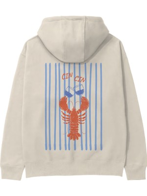 The Lucid Lab Cın Cın Hoodie - Krem