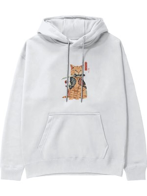 The Lucid Lab Catana Hoodie - Beyaz