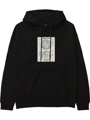 The Lucid Lab Death Star Hoodie - Siyah