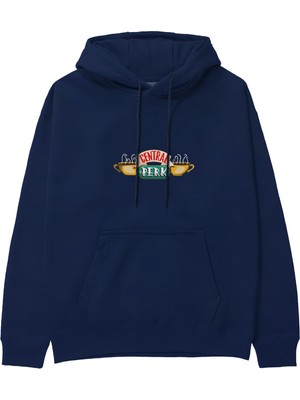 The Lucid Lab Central Perk / Friends Hoodie - Lacivert