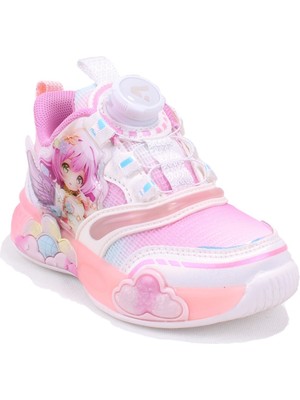 Vicco Yusi 346P26Y158 Beyaz Günlük Ortopedik Işıklı Kız Çocuk Spor Ayakkabı