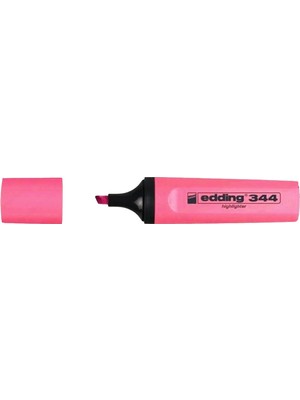 Edding 344 Pembe Fosforlu Kalem