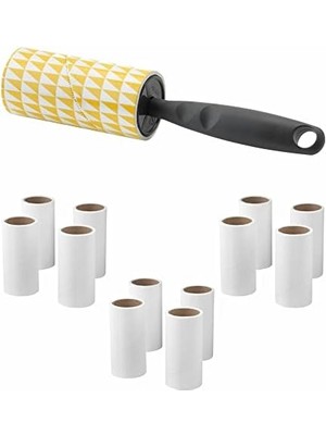 River Bastis Kedi Köpek Tüy Toplama Rulosu + 12 Adet Yedek Rulo