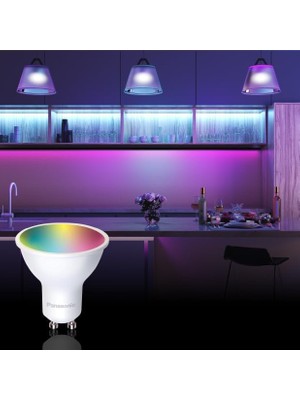 River LED Akıllı Bluetooth Wi-Fi Rgb GU10 Lamba 4W
