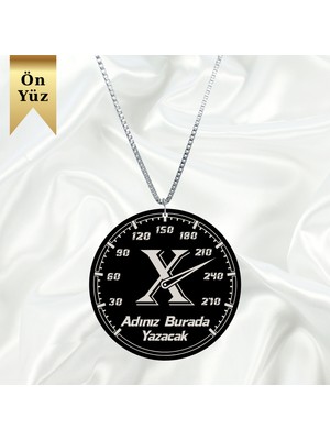 Keyf'ince Shopping X Harfli Pleksi Dikiz Ayna Araba Süsü I Model - 5 I Kişiye Özel I Isme Özel I Firmalara Özel I Universal Araba Ayna Süsü