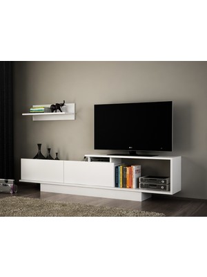 Dekorister Asos Tv Ünitesi Beyaz