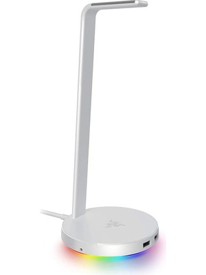 River Base Station V2 Chroma - USB Hub'lı ve Rgb Aydınlatmalı Kulaklık Standı (7.1 Surround Sesli USB Hub, Entegre Kulaklık Tutucu, Kaymaz Stand, Chroma Rgb) Mercury