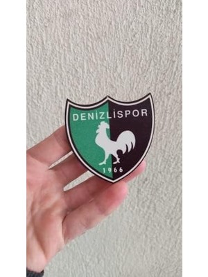 River 6x6 cm Denizlispor Logolu Magnet