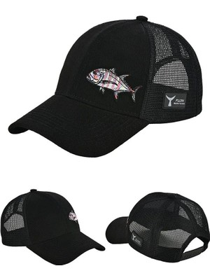 Fujin Pro Angler Black Gt Şapka