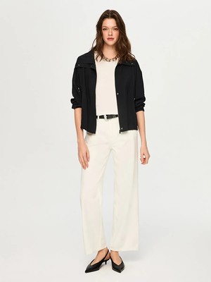 Faik Sönmez Inci Bağcık Detaylı Modallı Ceket S26CKT036