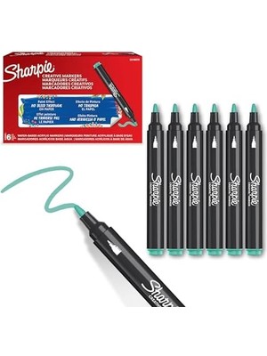 River Akrilik Markör, Yuvarlak Uç, Göl Yeşili