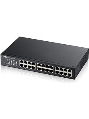 River 24-Port 10/100/1000 Gigabit Ethernet Unmanaged Switch | Fansız Tasarım