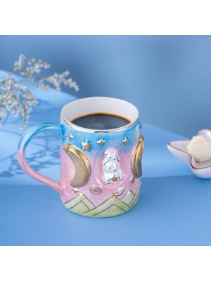 River Istanbul Porselen Kutup Yıldızı Kupa 420 ml