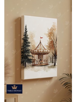 Atlı Karınca Kanvas Tablo