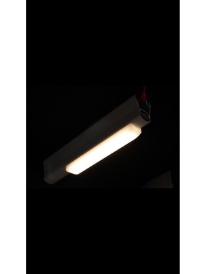 River 5 Adet 24V Dekoratif Tente & Pergola LED (15CM)-DÜZ Taban-Beyaz 6500K