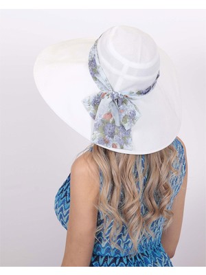 Bay Şapkacı Geniş Siperli Kadın Şapka 1301