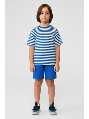 Bg Store Erkek Çocuk Çizgili Tshirt