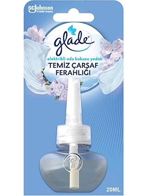 3 Adet Glade Elektrikli Kit Yedek Temiz Çarşaf Ferhalığı