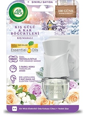 3 Adet Air Wick Elektrikli Kit Kış Masalı