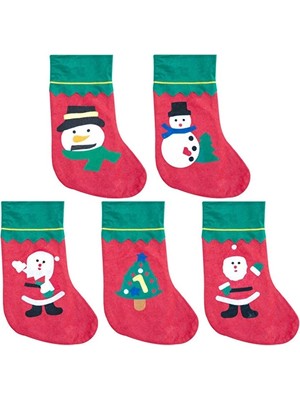KİKA 3 Adet Kika Yılbaşı Çorap Dekor YB181