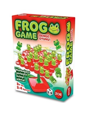 3 Adet Zoe Frog Game Kutu Oyunu 35002