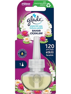 4 Adet Glade Elektrikli Kit Yedek Bahar Çiçekleri
