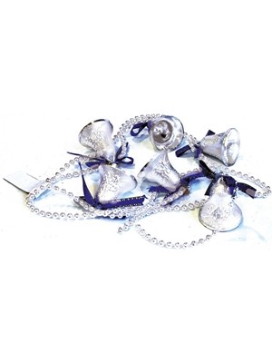 4 Adet Mistique Home Çanlı Zincir Süs 120 cm