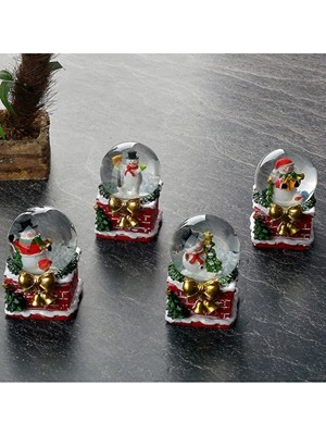 4 Adet Tohana Cam Su Küresi Mini