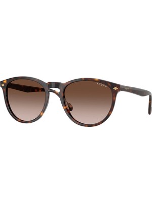 VOGUE 5599S W65613 53 Kadın Güneş Gözlüğü Kahverengi Çerçeve ve Cam ile Günlük Kullanım İçin