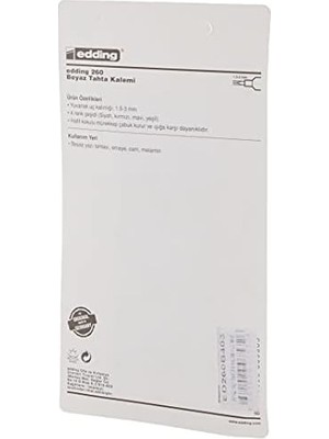 River Edding Turkey ED260B403 Beyaz Yazı Tahtası Kalemi