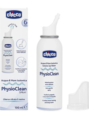 Chicco Izotonik Deniz Suyu Spreyi 100 ml (3 Adet)