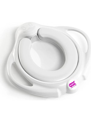 Okbaby Pınguo Soft Klozet Adaptörü / K. Beyaz (5 Adet)