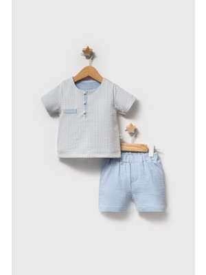 Tongs Baby Erkek 6-24 Ay Celebratıon 2li Takım - Mavi - 24 - 36 Ay Mavi