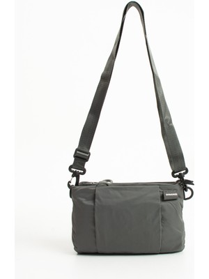 Oldso Sanmorris Kadın 4 Bölmeli Paraşüt Kumaş Ayarlanabilir Çapraz Askılı Çanta