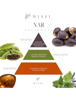 River Üfleme Cam Ahşap Fitilli Nar Vegan Mum (140 Gr)