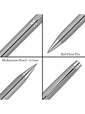 River 722 Dolma Kalemtükenmez Kalemversatil Kalem Takım Krom