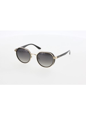 OSSE 3578 01 Unisex Güneş Gözlüğü UV 400 Filtreli Geometrik Tasarım Siyah - Gri Renk