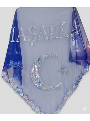 Güven Maşallah Şal Sırt Omuz Kına Gecesi Örtüsü Sünnet Düğün