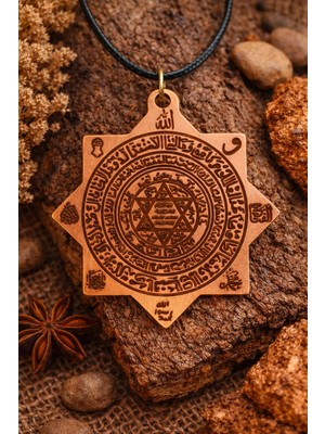 Güney Takı Store Özel Tasarım Saf Bakır Kolye Ayatel Kürsi Süleyman Mührü Inşirah Nazar Felak Nas Karınca Duası