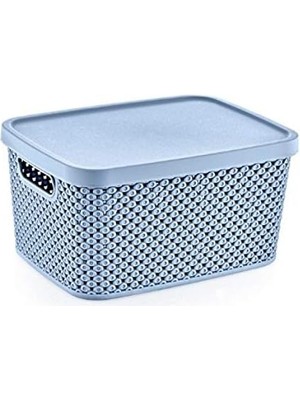 River Life Serisi Kutu Seti (3x7 Litre) – Desenli Kapaklı, Şık ve Düzenli Saklama Için Tasarlandı