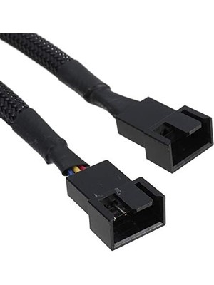 River 5025 Fan Çoklayıcı Y Pwm 4 Pin Splitter Çoklayıcı Switch Kablosu