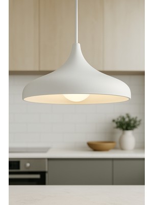 Allians Şık Metal Sarkıt Avize, Modern ve Endüstriyel Tasarım, Rustik Dokunuşlu, Hafif ve Elegant