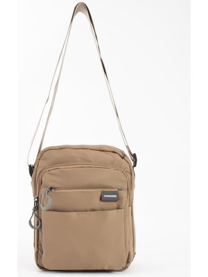 Oldso Sanmorris Unisex Çok Bölmeli Suya Dayanıklı Paraşüt Kumaş Çapraz Çanta