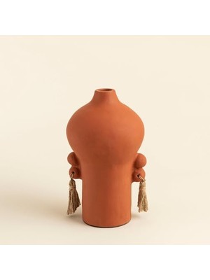 River Caponi Küp Vazo Kiremit