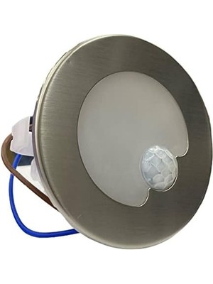 River CT-5174B Cata 1.5 W Radar Sensörlü Koridor LED Spot Beyaz Işık, Beyaz