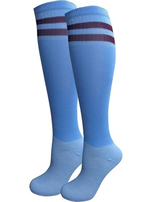 Allians Yetişkin Futbol Çorabı, Futbol Tozluk ve Konç, Mavi Bordo, 40-45 No