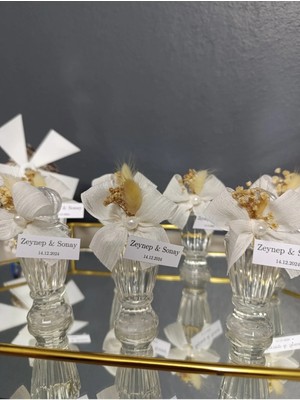 Söz Hediyesi Nişan Nikah Düğün Hediyelik Kolonya 10 Adet