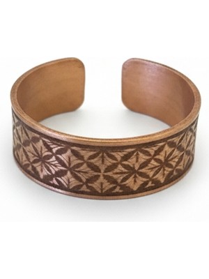 Güney Takı Store Özel Motifli Tasarım Saf Bakır Yüzük Ayetel Kürsi Süleyman Mührü Nazar Ayeti Ihlas Felak Nas Dualı